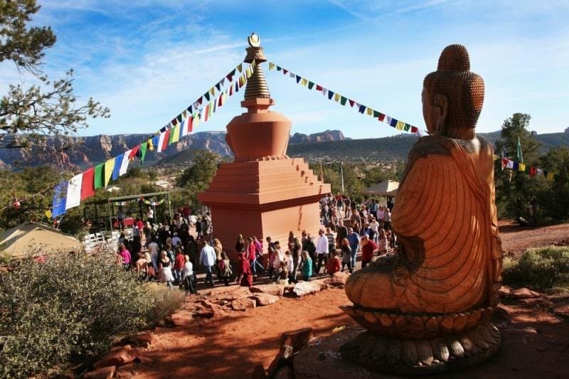 Amitabha Stupa and Peace Park — photo 1 of 2