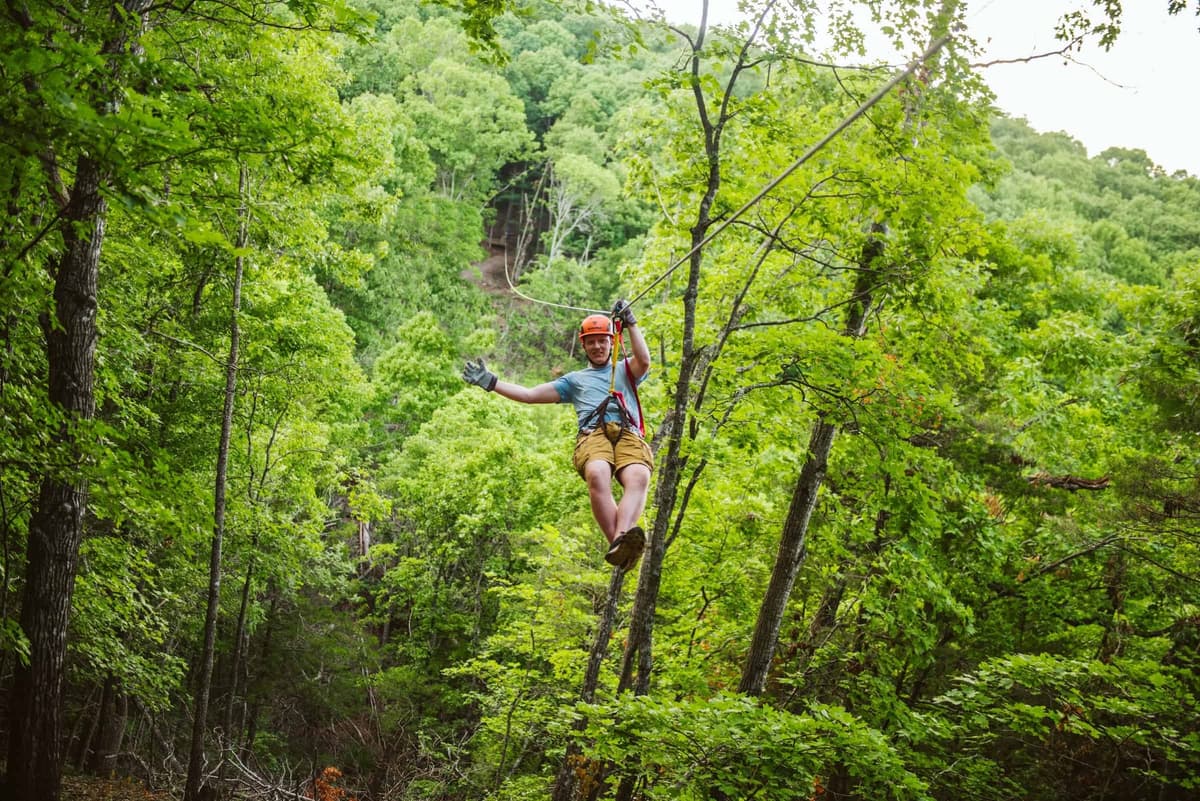 Bransons Best Zipline - Shepherd of the Hills Zipline Canopy Tours, photo 1 of 1