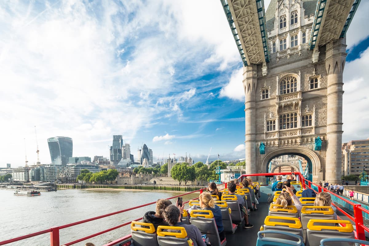 The London Time Tour Bus