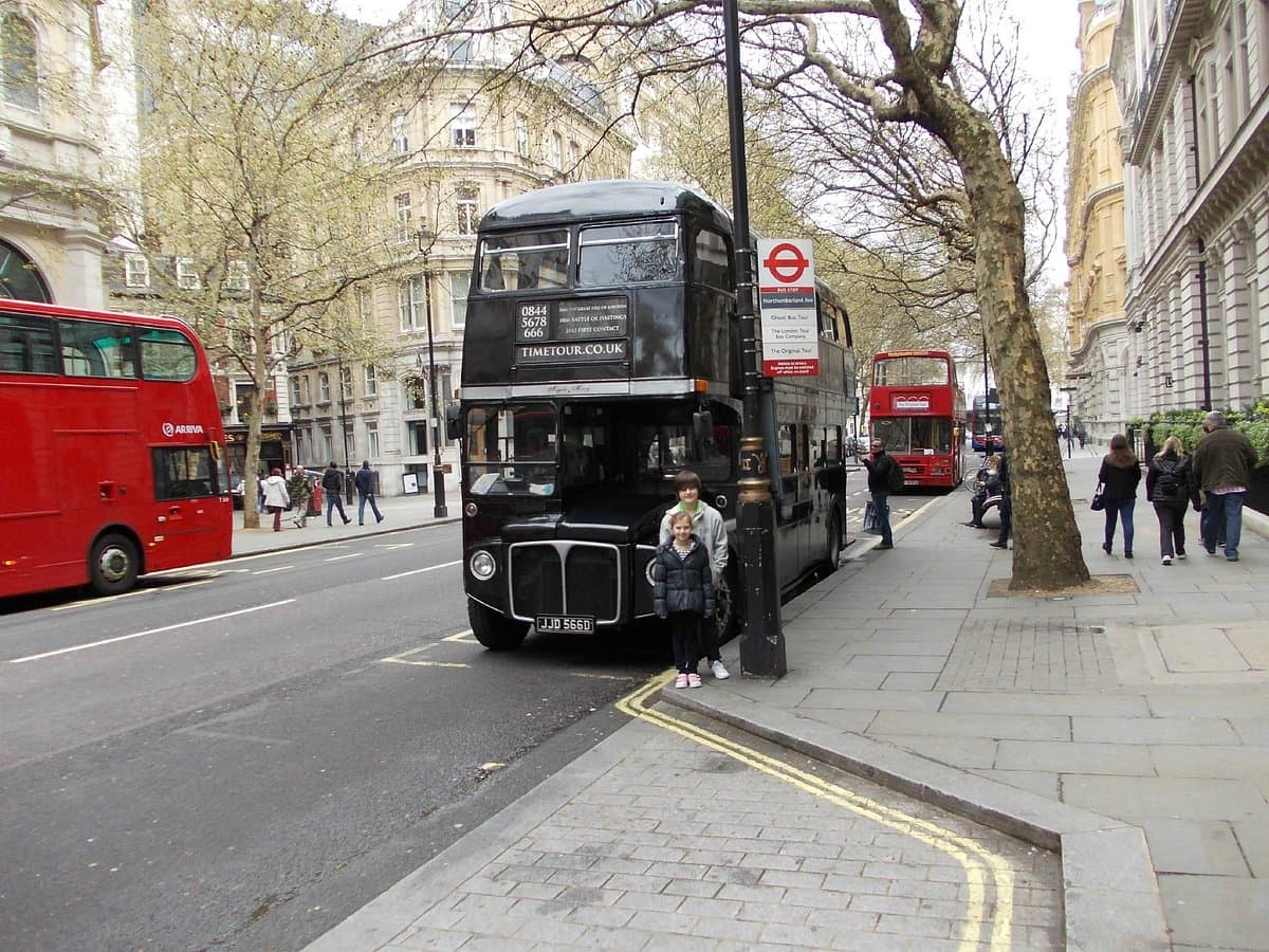 The London Time Tour Bus