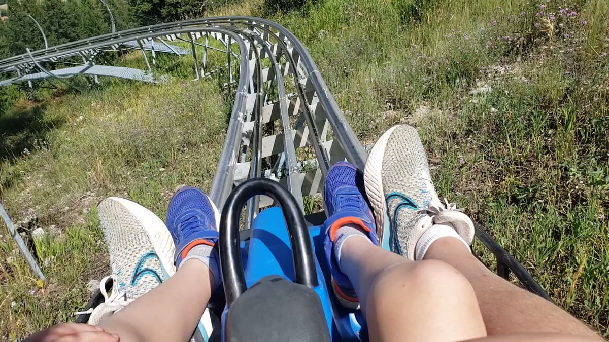 Alpine Slide at Snow King Mountain