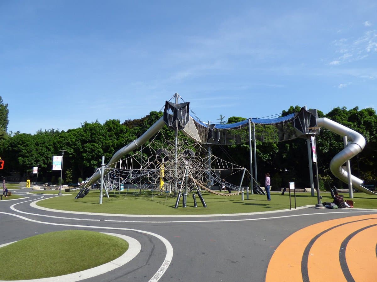 Salmon Slide - Carkeek Park Playground