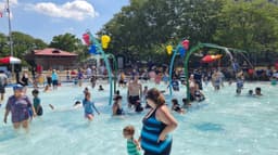 Artesani Playground Wading Pool and Spray Deck