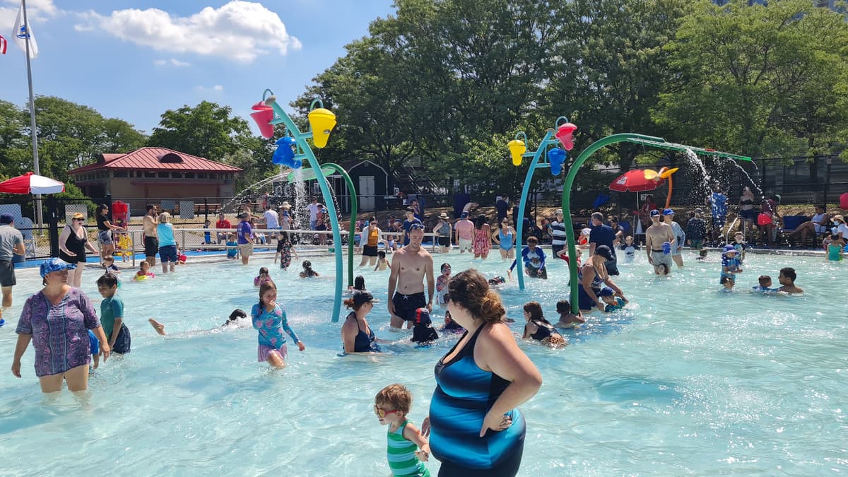 Artesani Playground Wading Pool and Spray Deck