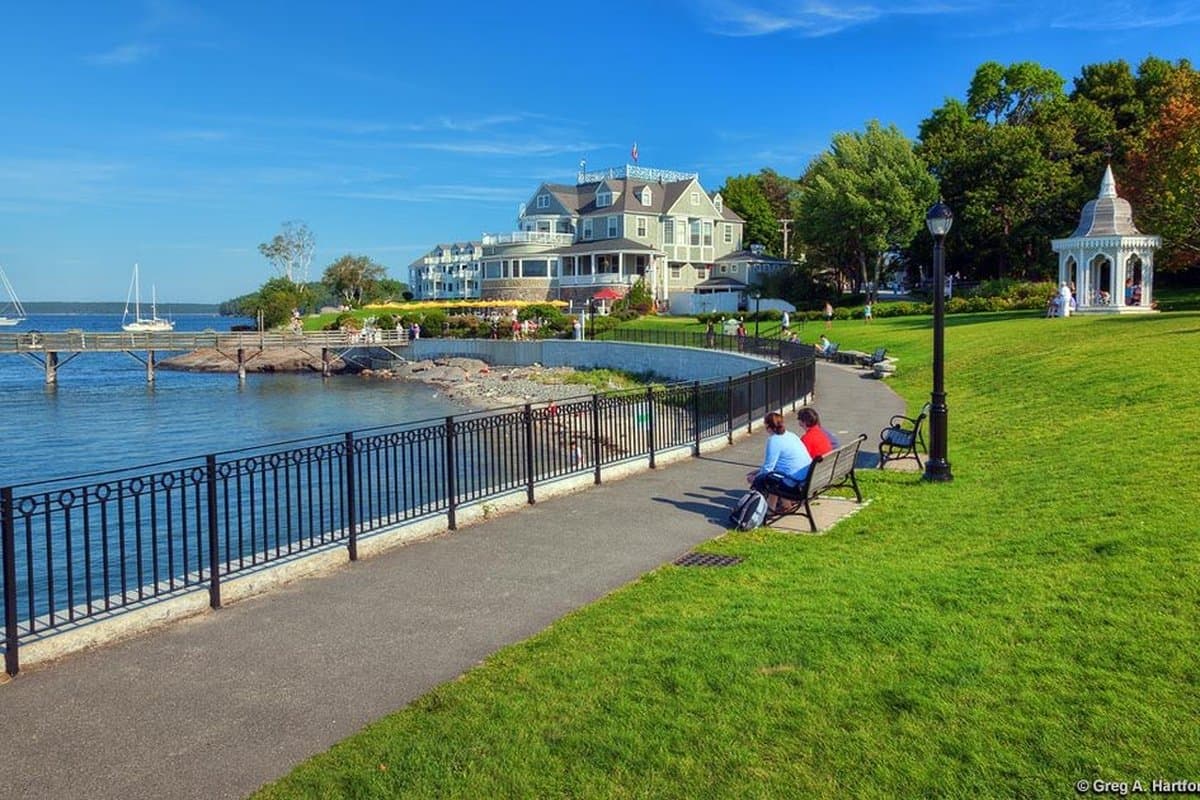 Bar Harbor Shore path