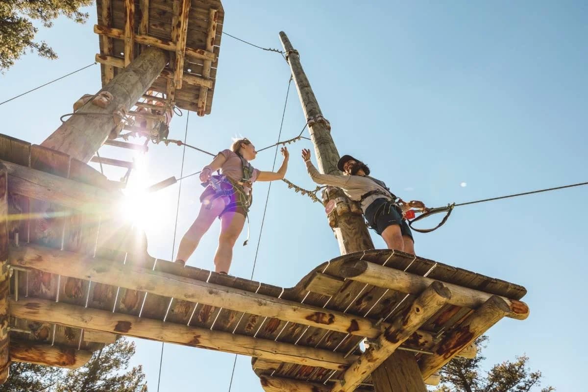 Treetop Adventure Park at Snow King Mountain