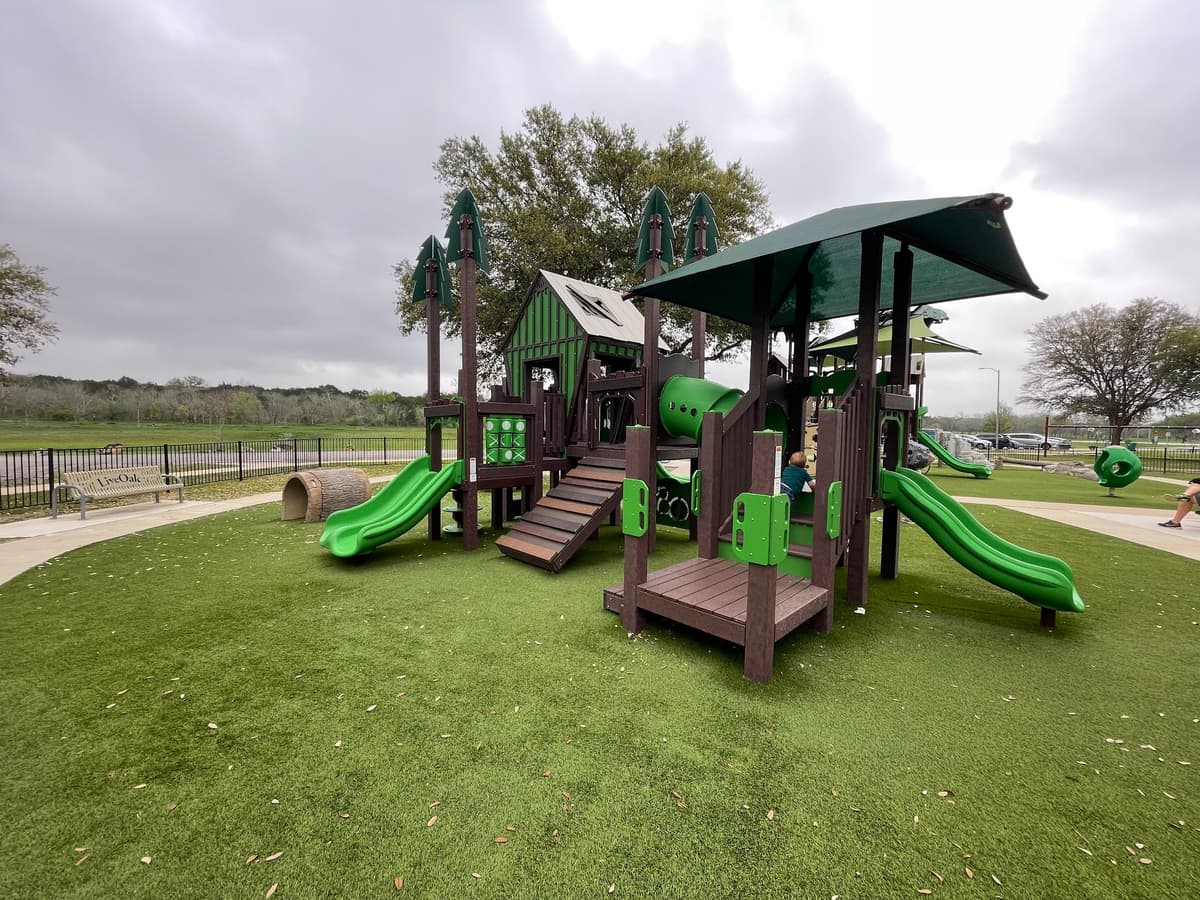 Live Oak Park Treehouse Playground