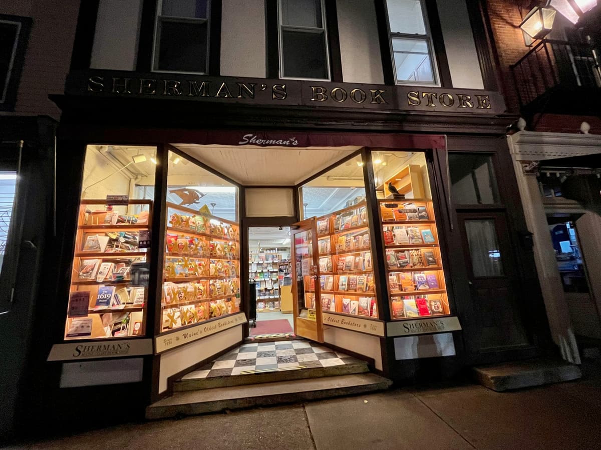 Sherman's Maine Coast Book Shop Bar Harbor