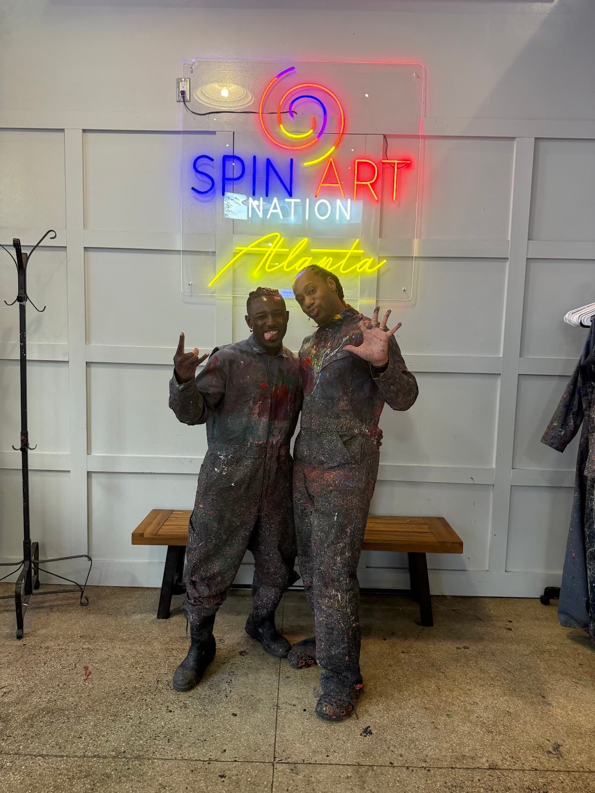 Spin Art Splatter Paint, Rage Room & Game Show (Atlanta)