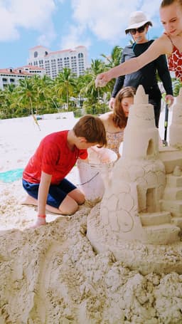 Playtime In Paradise ~ Sandcastle Bahamas