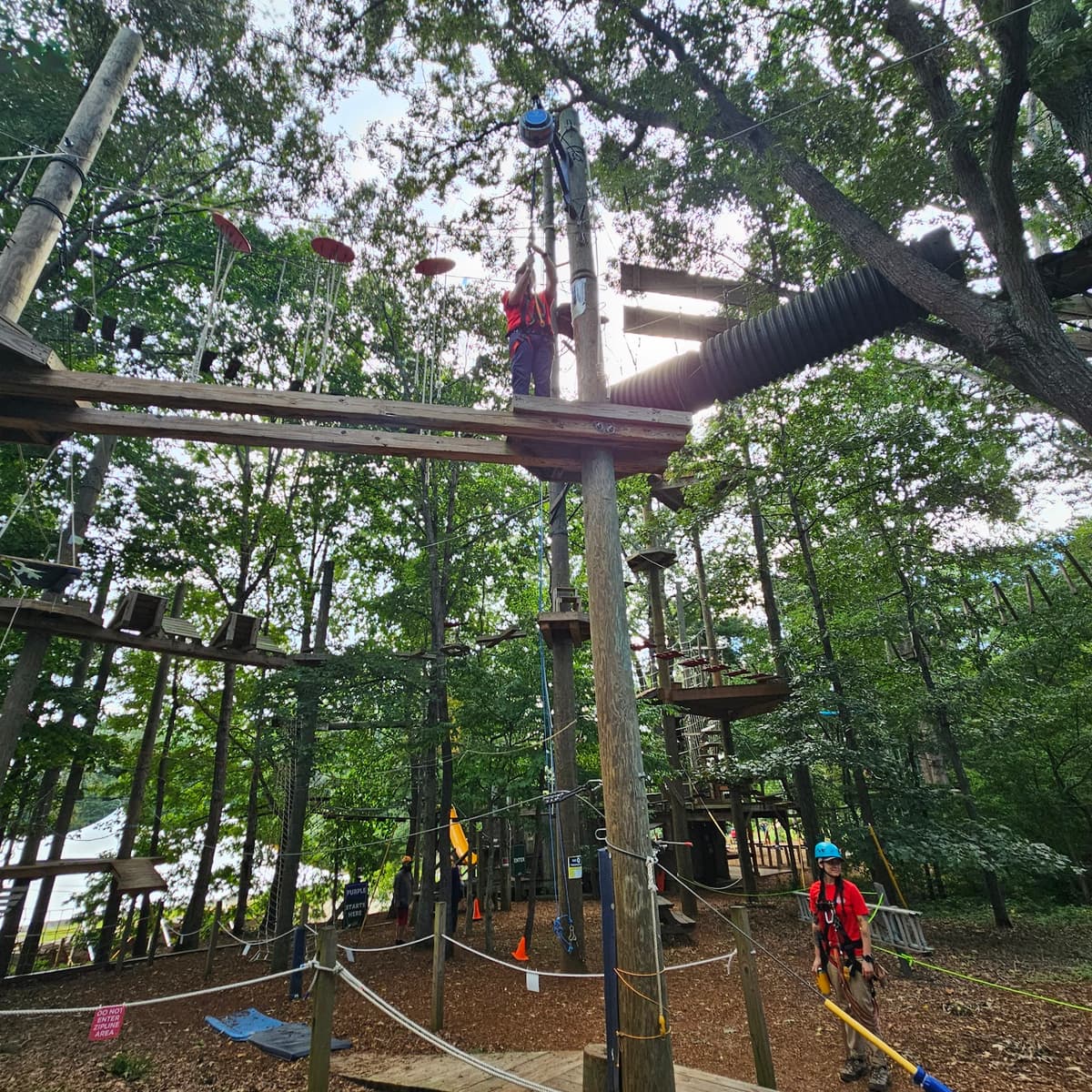 Asheville Treetops Adventure Park