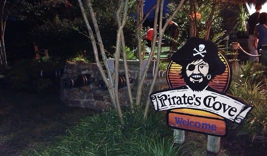 Pirate's Cove Adventure Golf of Williamsburg Virginia