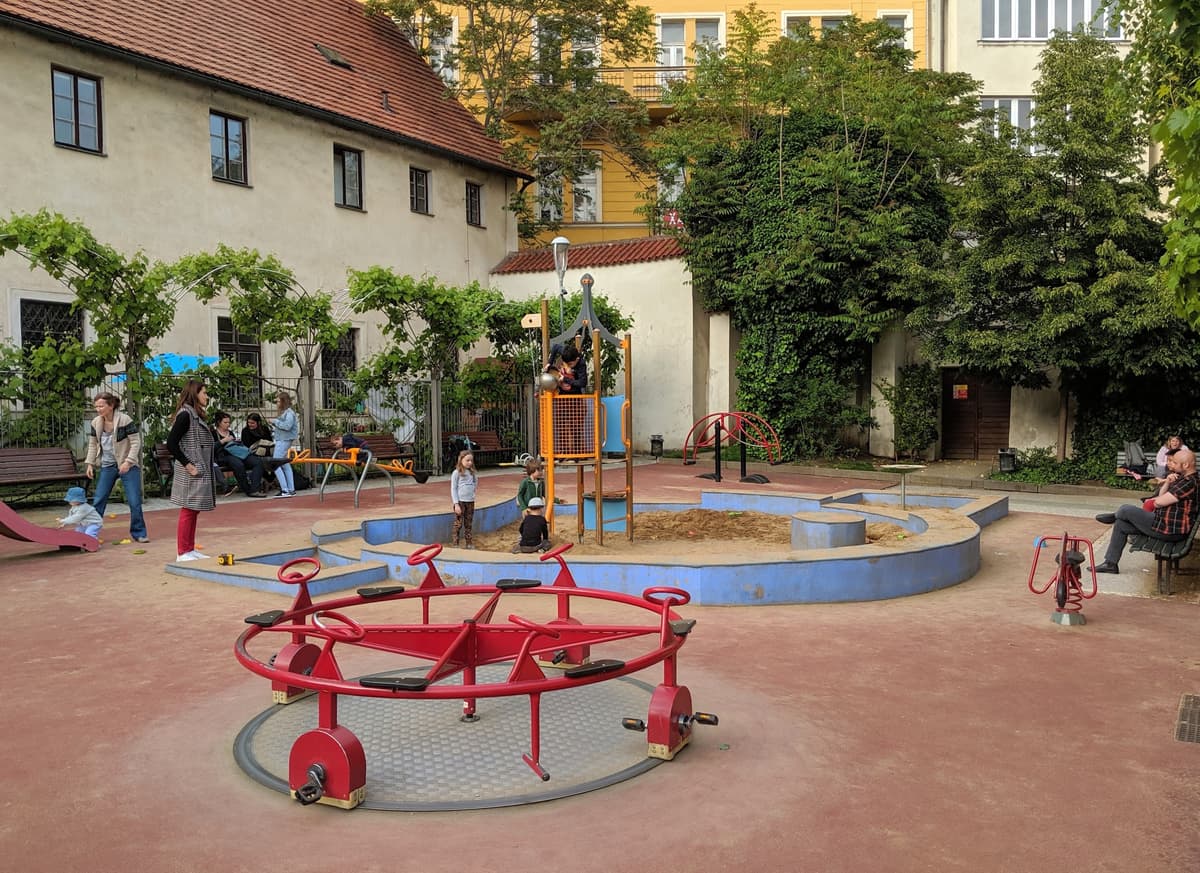 Playground in Paradise Garden Park