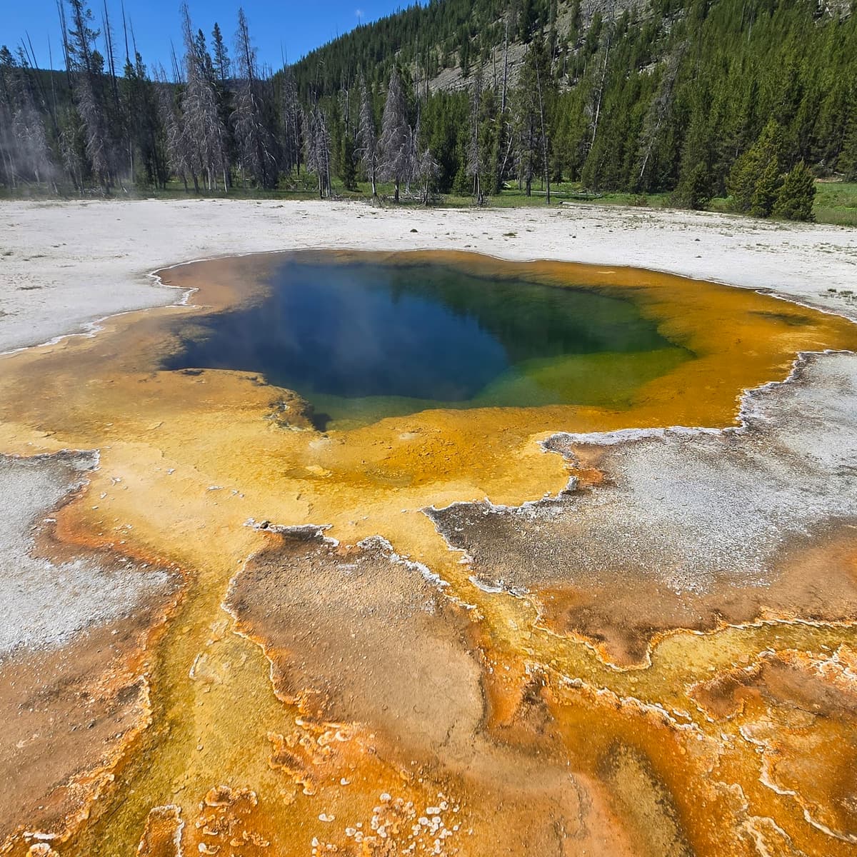 Black Sand Basin