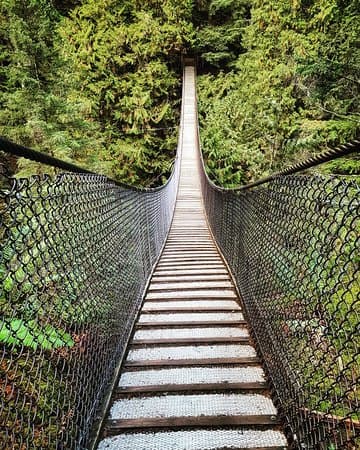 Lynn Canyon Suspension Bridge, photo 1 of 6