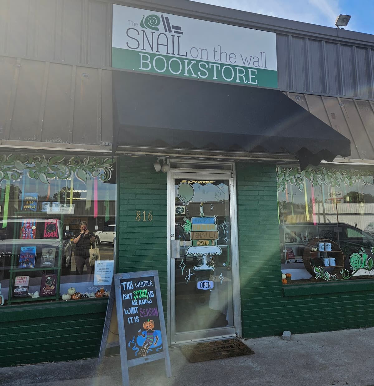 The Snail on the Wall bookstore