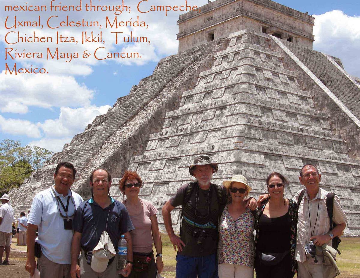 Chichen itza with Jerry