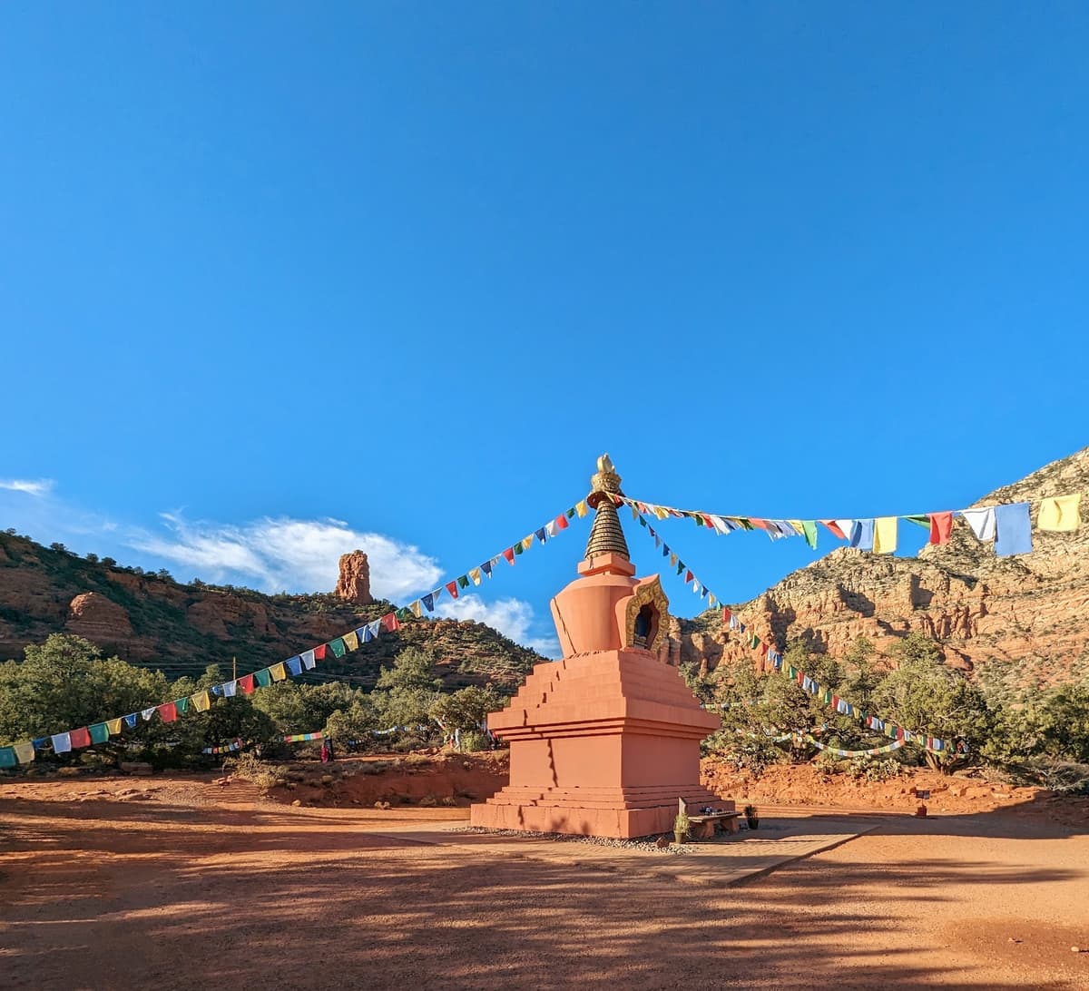 Amitabha Stupa and Peace Park