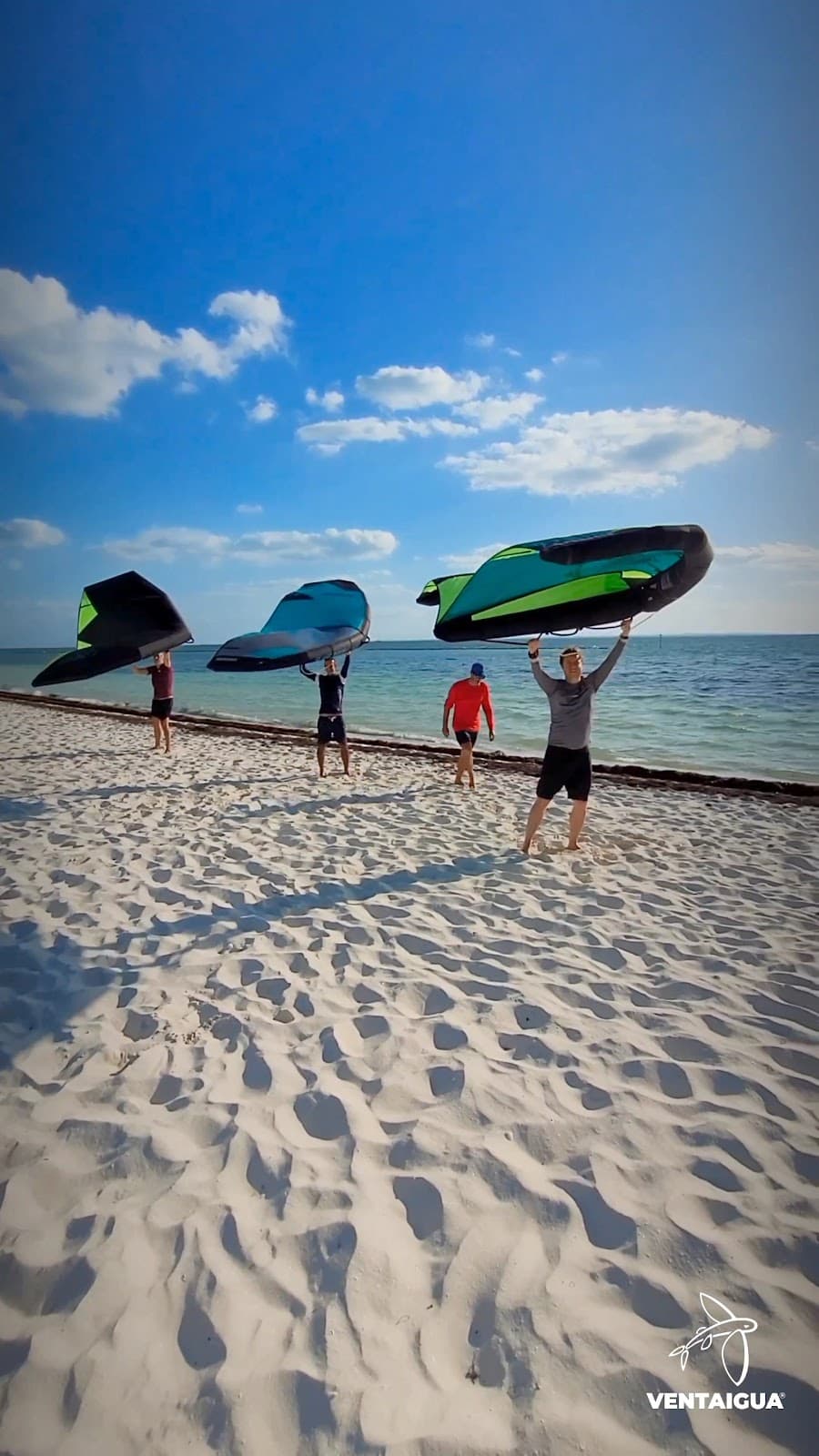 VENTAIGUA Kitesurf & Wingfoil School Puerto Cancun. Foil, Paddle, wakesurf
