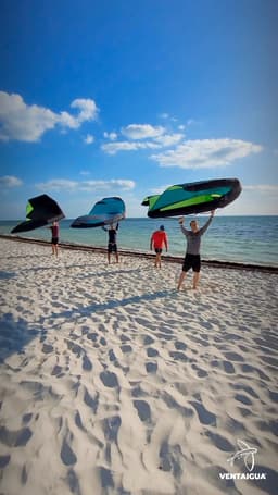 VENTAIGUA Kitesurf & Wingfoil School Puerto Cancun. Foil, Paddle, wakesurf