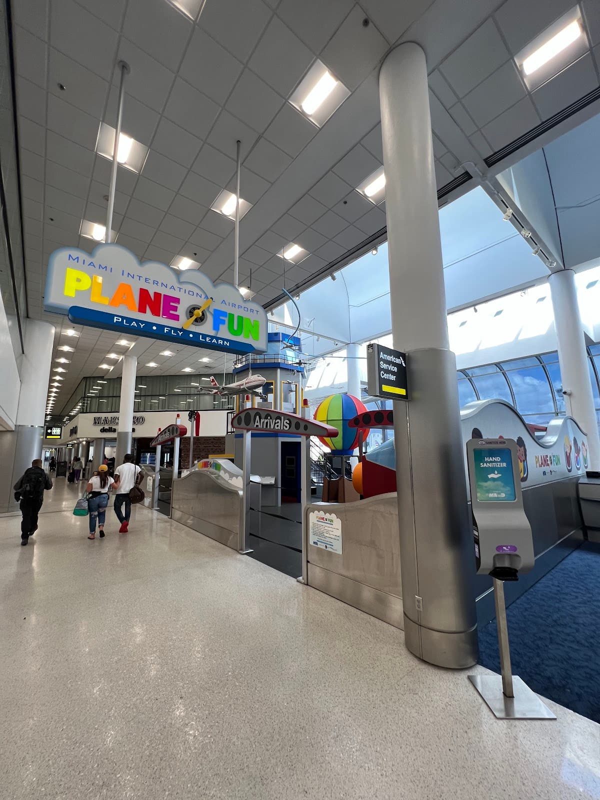 Plane Fun - MIA kids play Area Terminal E