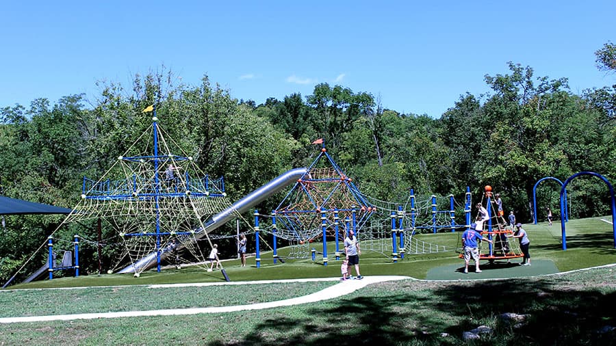 Rope Playground at Roanoke Park