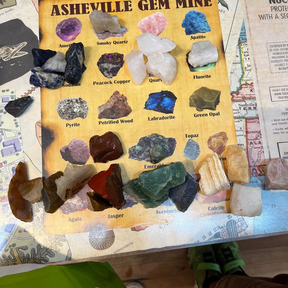 Asheville Gem Mining