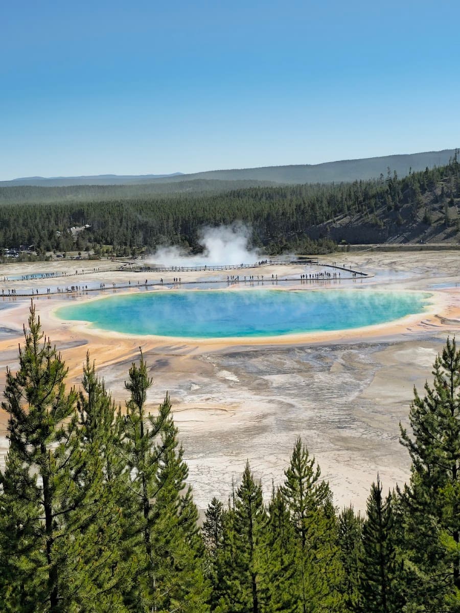 Grand Prismatic Spring Overlook