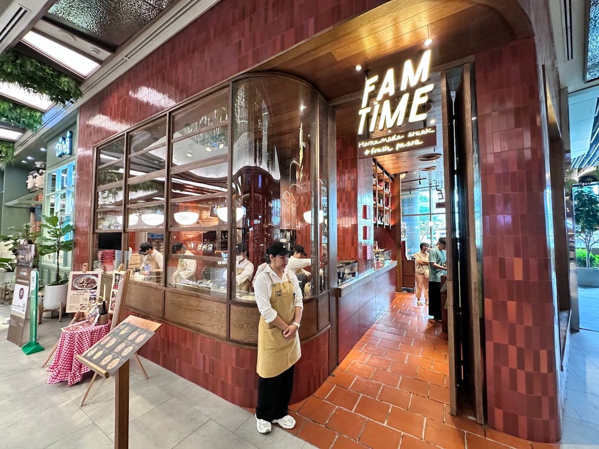 Fam Time Steak and Pasta @One Bangkok