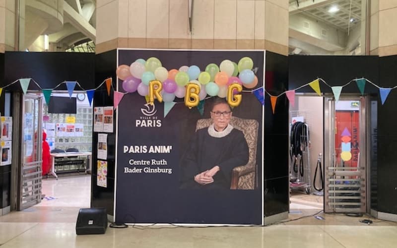 Centre Paris Anim' Ruth Bader Ginsburg — photo 1 of 6