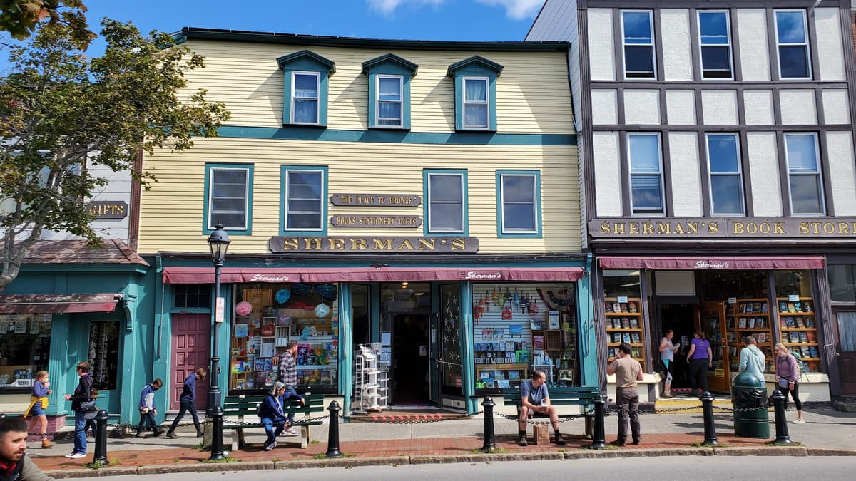 Sherman's Maine Coast Book Shop Bar Harbor