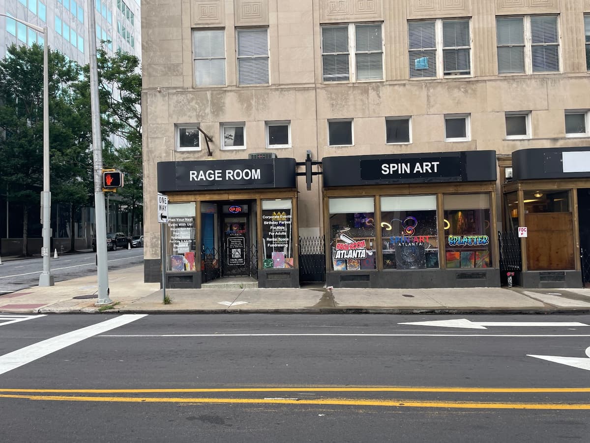 Spin Art Splatter Paint, Rage Room & Game Show (Atlanta) — photo 1 of 1