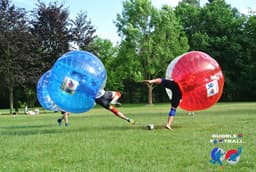 Bubble football - bumper ball