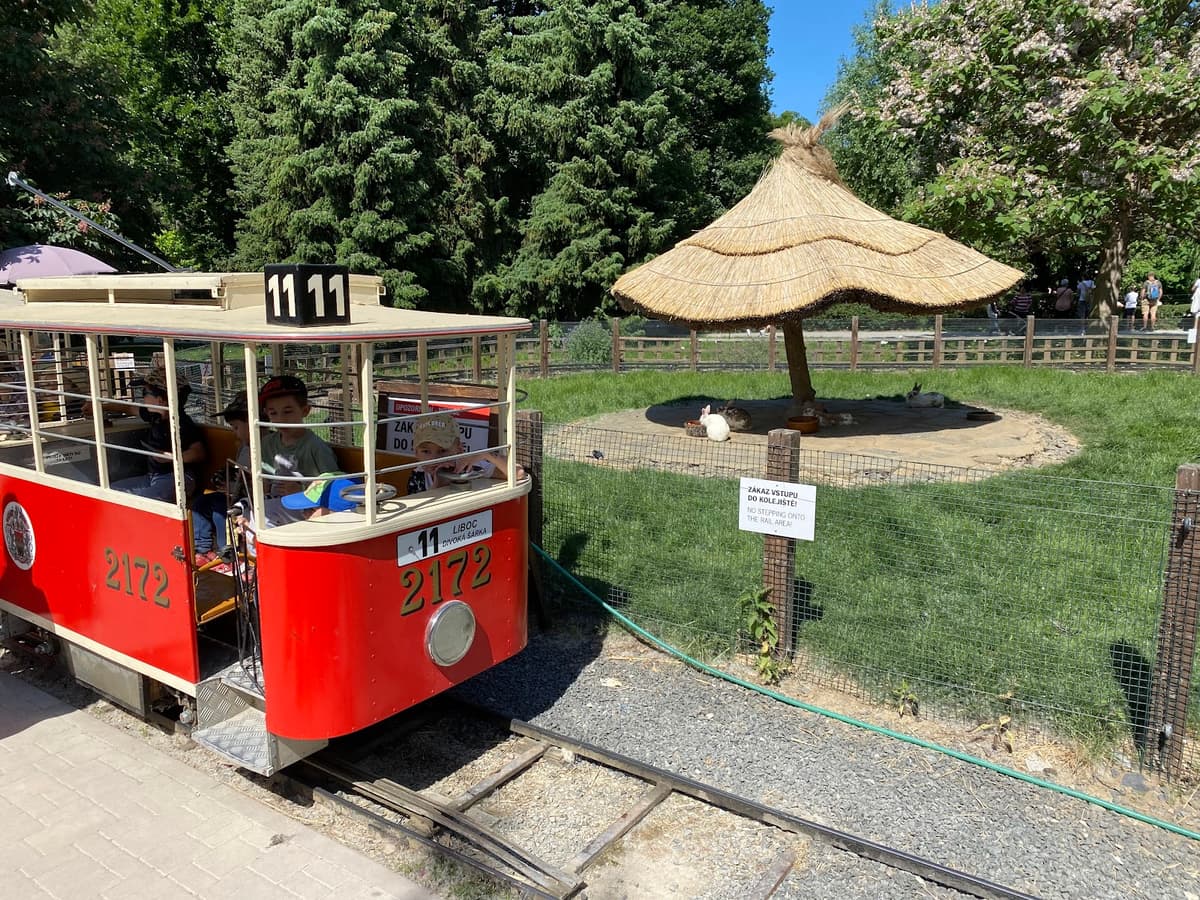 Children's Tram - Prague Zoo