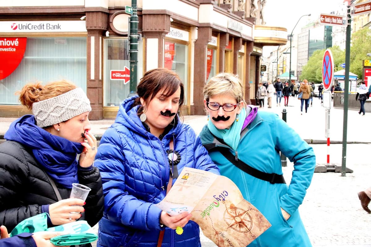 CityQuester - Interactive Sightseeing Tours, Treasure Hunts and Team-buildings in Prague