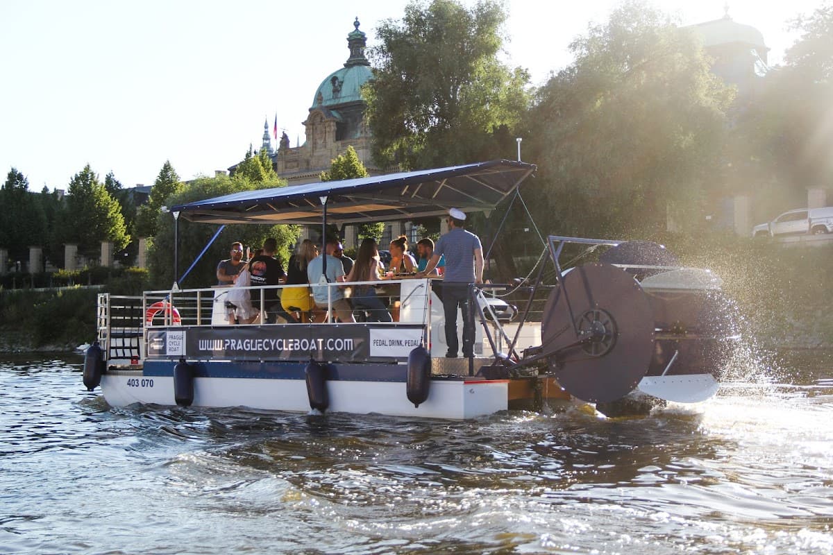 Prague Cycle Boat