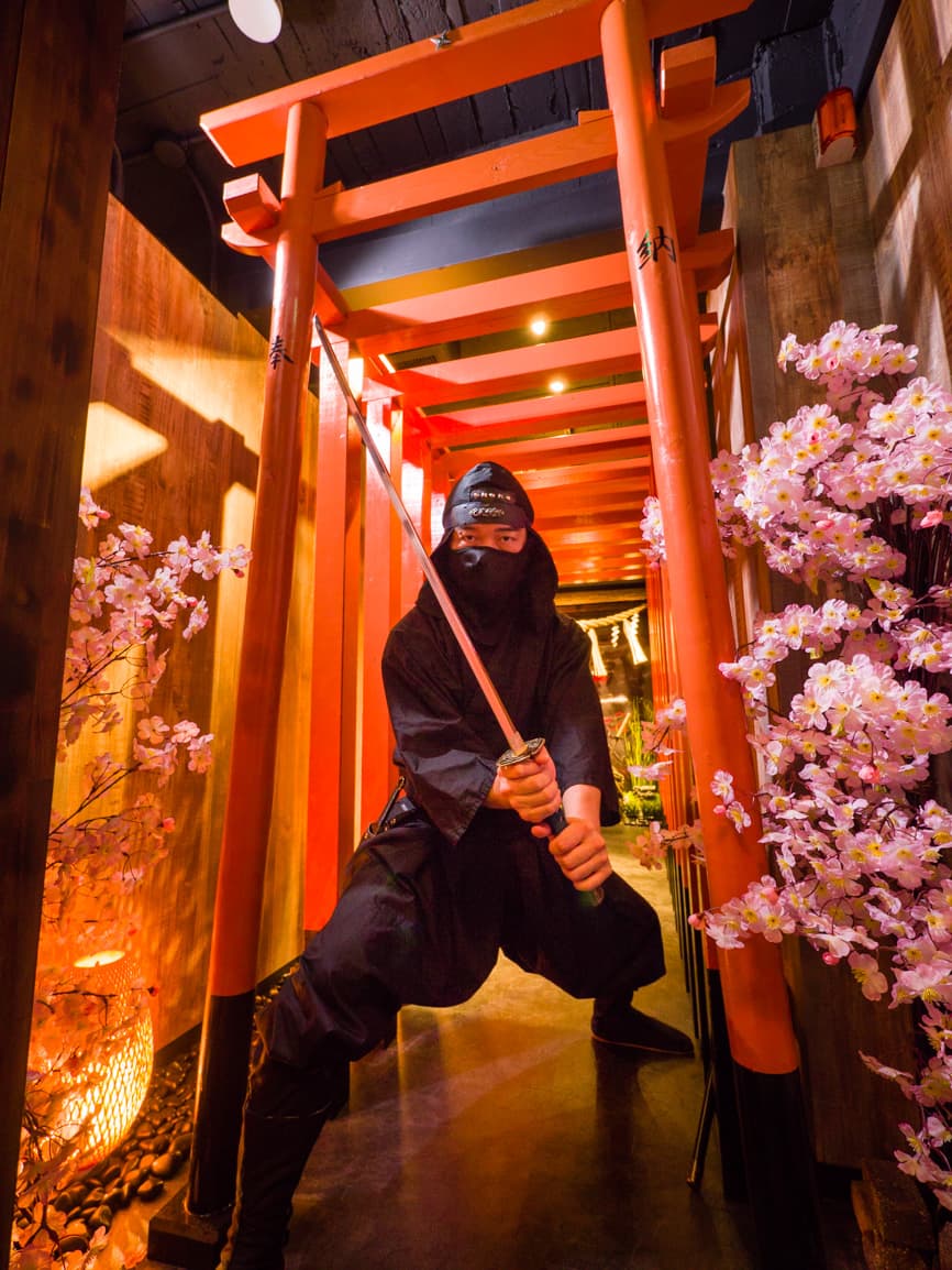 Ninja Trick House In Tokyo